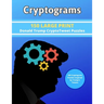 Cryptograms: 150 LARGE PRINT Donald Trump CryptoTweet Puzzles: 150 Cryptogram Puzzles Inspired by Trump's Tweets