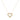 10K Yellow Gold Flashed .925 Sterling Silver 1/2 Cttw Champagne Diamond Miracle Plate Heart Pendant Necklace (K-L Color, I1-I2 Clarity) - 18" by Infinite Jewels