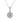 .925 Sterling Silver Diamond Accent Sunburst Milgrain 18" Pendant Necklace (I-J Color, I1-I2 Clarity) by Haus of Brilliance