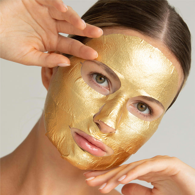 24K Gold Foil Premium Face Mask by LAPCOS