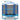 5 Feet Kids 3-in-1 Game Trampoline with Enclosure Net Spring Pad-Blue