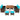 9 Pieces Patio Rattan Dining Cushioned Chairs Set-Turquoise