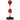 Kids Adjustable Stand Punching Bag Toy Set with Boxing Glove-Red