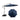 10 Feet Cantilever Umbrella with 32 LED Lights and Solar Panel Batteries-Navy
