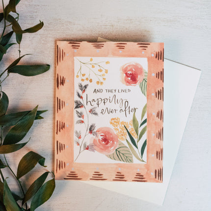 Happily Ever After Card by Ash & Rose