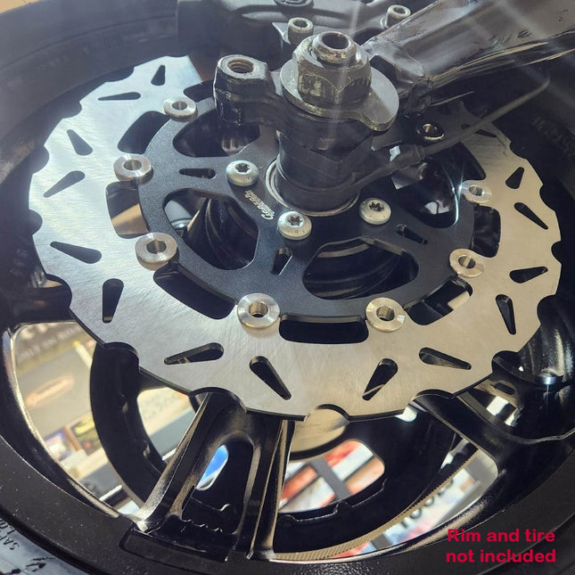 11.8-inch 5-Bolt Hub Floating Brake Rotor (double front & rear) by GeezerEngineering LLC