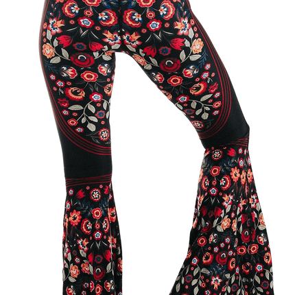 Folklore Printed Bell Bottoms by Yoga Democracy