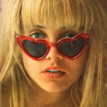 Vintage Heart Sunglasses by White Market