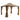 12 x 10 Feet Outdoor Double Top Patio Gazebo with Netting-Brown