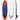 6 Feet Surfboard with 3 Detachable Fins-Red