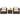 3 Pcs Patio Conversation Rattan Furniture Set with Cushion-Beige