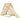 Foldable Wooden Climbing Triangle Indoor with Ladder for Toddler Baby-Natural