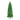 7 Feet PVC Hinged Pre-lit Artificial Fir Pencil Christmas Tree with 150 Lights-7 ft