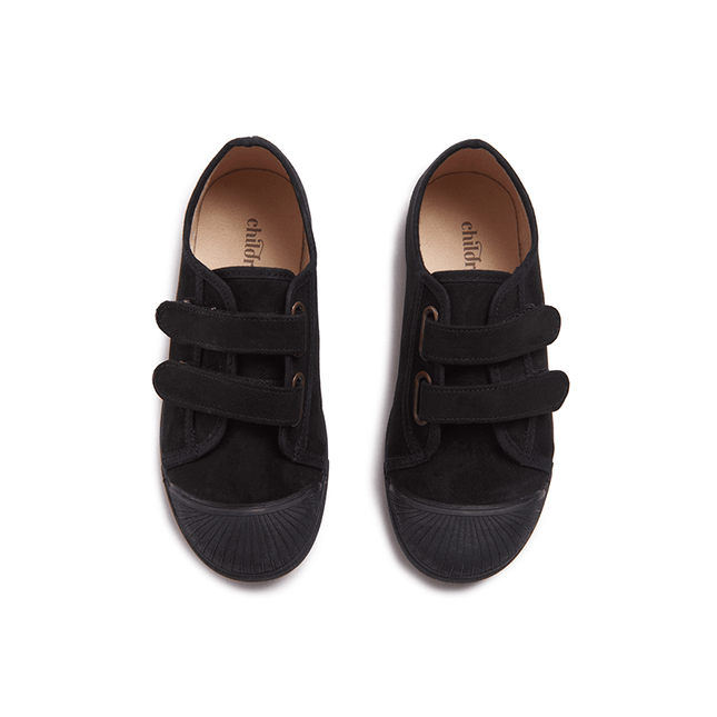 Fall Suede Sneakers in Black by childrenchic - Vysn