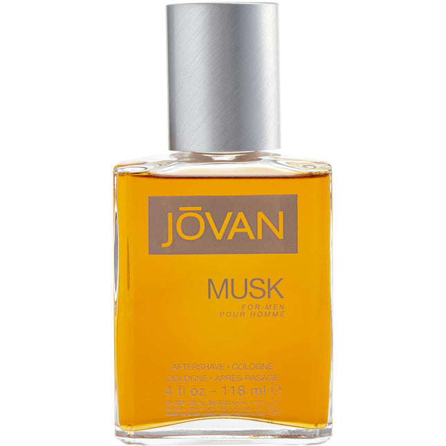 JOVAN MUSK by Jovan - AFTERSHAVE COLOGNE 4 OZ - Men