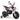 Aprilia Licensed Kids Ride On Motorcycle with 2 Training Wheels-White