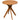 27 InchOutdoor Round Solid Wood Coffee Side Bistro Table