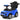 3 In 1 Ride on Push Car Toddler Stroller Sliding Car with Music-Blue