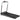 Compact Folding Treadmill with Touch Screen APP Control-Black