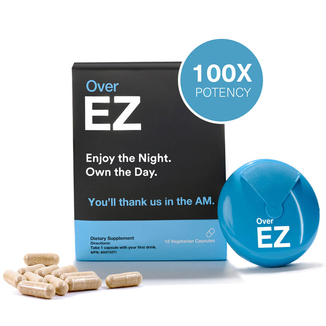 Over EZ: Hangover Prevention Supplement Canada by EZ Lifestyle