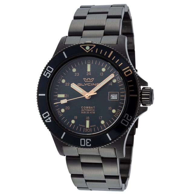 Glycine Men's GL0295 Combat Sub 42 42mm Automatic Watch by Steals