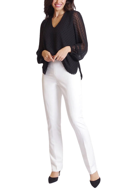 Peace of Cloth Castle Stretch Pant - Ivory by Curated Brands