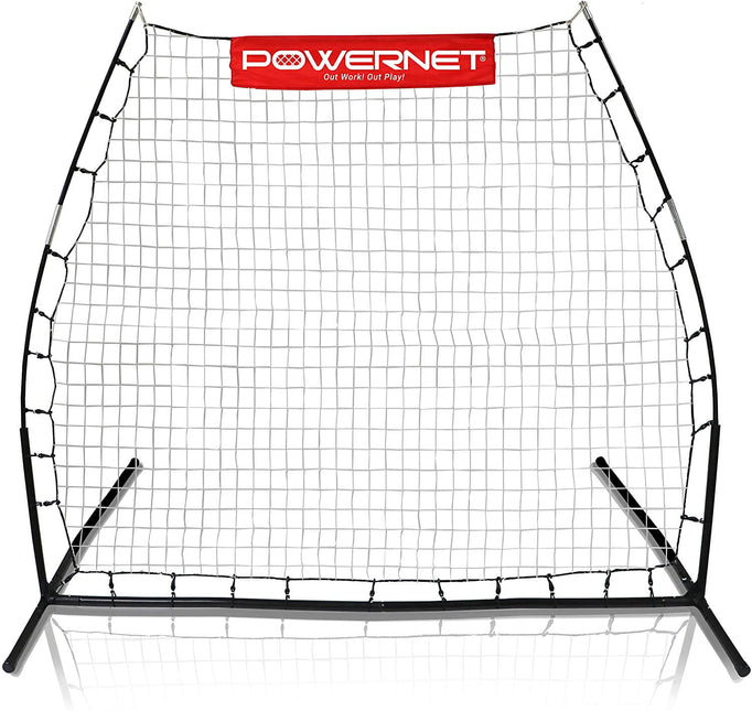 PowerNet 5x5 Multi-Sport Angled Rebounder Training Net (1125) by Jupiter Gear