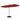 13FT Double-sided Patio Umbrella with Solar Lights for Garden Pool Backyard-Red