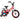 14 Inch Kids Bike with 2 Training Wheels for 3-5 Years Old-Red