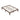 14 Inch Queen Size Rubber Wood Platform Bed Frame with Wood Slat Support-Walnut