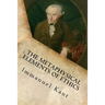 The Metaphysical Elements of Ethics