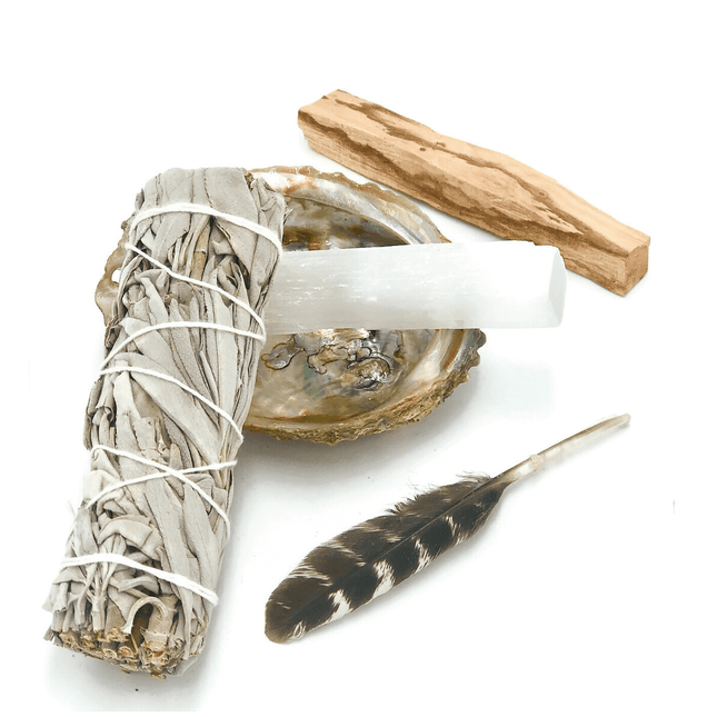 Clearing Smudge Kit by Energy Wicks