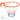 15 Inch Basketball Rim Goal Replacement with All Weather Net and Mounting Hardware-Orange