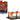 Adjustable Four-Post Lift "ArmorAll" Orange and Yellow "Four-Post Lifts" Series 4 1/64 Diecast Model by Greenlight