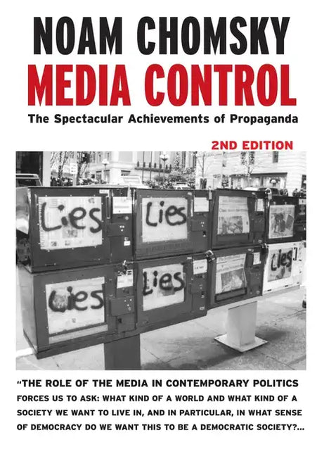 Media Control: The Spectacular Achievements of Propaganda by Books by splitShops
