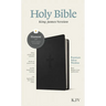 KJV Premium Value Thinline Bible, Filament Enabled (Leatherlike, Black Radiant Cross, Red Letter)