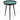 16 Inch Mid-century Modern Coffee End Table with Sea Shell Decoration-Green