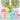 180ML Plastic Colorful Water Bottle Portable