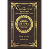 Large Print - A Connecticut Yankee in King Arthur's Court, Volume 1 of 2 - Grand Type Collector's Edition - Matte Hardcover with Dust Jacket