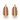 18k Gold Filled High Polish Finish 5 Line Crystal Earring