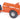 New Holland T7070 Tractor Blue with Abbey Single Axle Vacuum Tanker Orange 1/50 Diecast Model by Siku