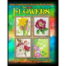 New Creations Coloring Book Series: Watercolor Flowers