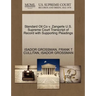 Standard Oil Co V. Zangerle U.S. Supreme Court Transcript of Record with Supporting Pleadings