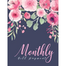 Monthly Bill Payment: Expense Finance Organize your bills and plan for your expenses Monthly Bill Planning Budgeting Record