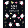 Penguin Daily Planner 2025: Keep Track of All Your Weekly Appointments! Cute Funny Black Arctic Bird Organizer (12 Months)