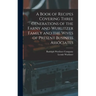 A Book of Recipes Covering Three Generations of the Farny and Wurlitzer Family and the Wives of Present Business Associates