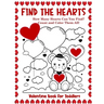 Valentine Book for Toddlers Find the Hearts: Count and Color All the Hearts Coloring and Activity Book