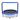 36 Inch Kids Trampoline Mini Rebounder with Full Covered Handrail-Blue