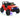 12V Kids Ride-on Jeep Car with 2.4 G Remote Control-Red