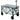 Outdoor Folding Wagon Cart with Adjustable Handle and Universal Wheels-Gray